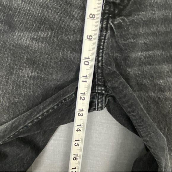 Zara Relaxed Fit High Rise Jeans Sz 8 Mom Jeans 100% cotton - Picture 10 of 12